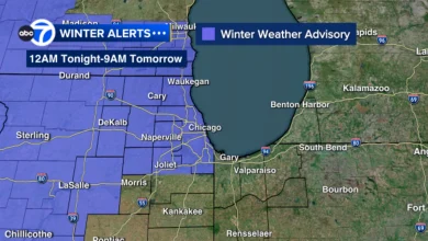 Chicago weather tomorrow: Chicago snow in weather forecast prompts Winter Weather Advisory, could impact road conditions