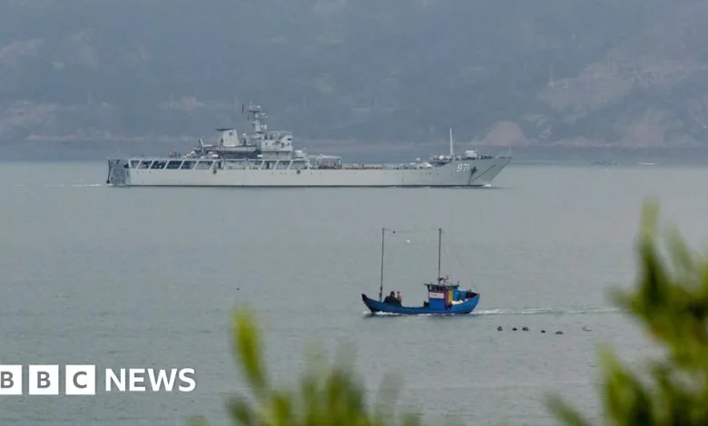 China to hold military drills around Taiwan as warning to 'separatist forces'