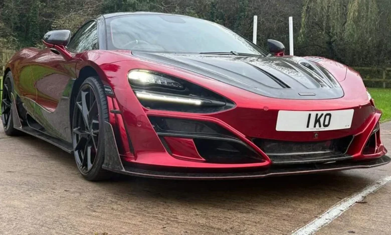Chris Eubank Jr's 'one-off' McLaren put up for sale for £525k complete with personalised number plate