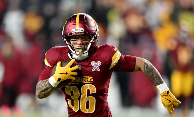 Chris Rodriguez inactive for Commanders-Cowboys on Christmas Day