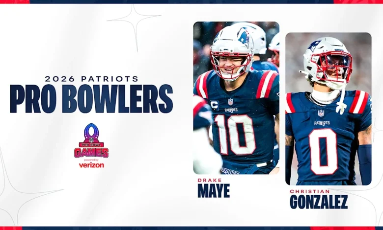 Christian Gonzalez and Drake Maye Selected to 2026 Pro Bowl