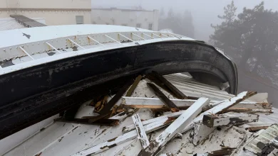 Christmas Day winds up to 114 mph damage UC Lick Observatory