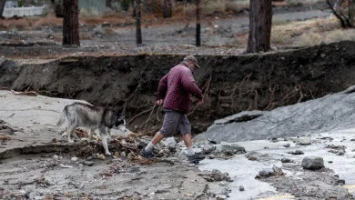 Christmas brings respite from heaviest downpour, but flooding, mudslide risks persist