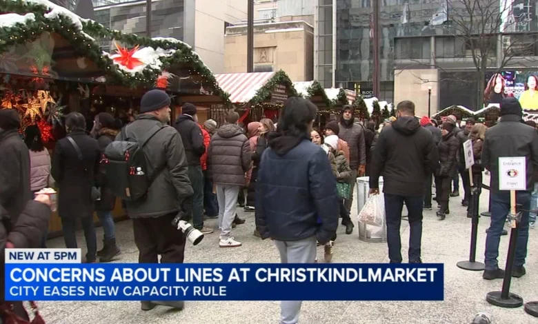 City eases capacity rule for Daley Plaza, Chicago Christkindlmarket 2025, but vendors remain concerned about sagging sales