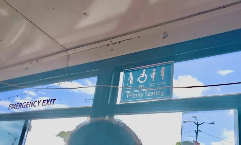 Cockroach infestation reported on Suva-Nausori bus, authorities yet to respond