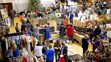 Cocoa Crawl, Vintage Book Sale, Many Holiday Markets