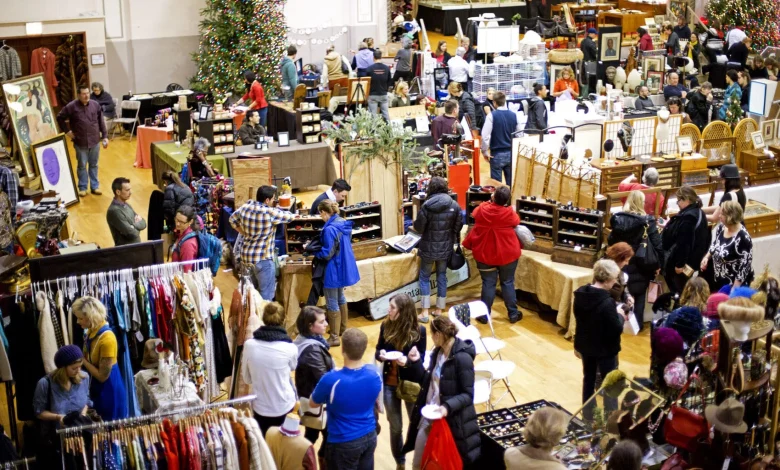 Cocoa Crawl, Vintage Book Sale, Many Holiday Markets