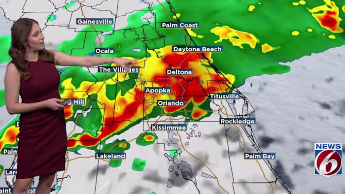 Cold front bringing big-time rain to Central Florida ahead of cooldown. Here’s your forecast