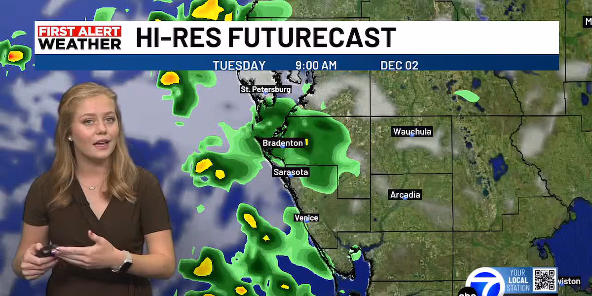 Cold front brings much needed rain to Florida