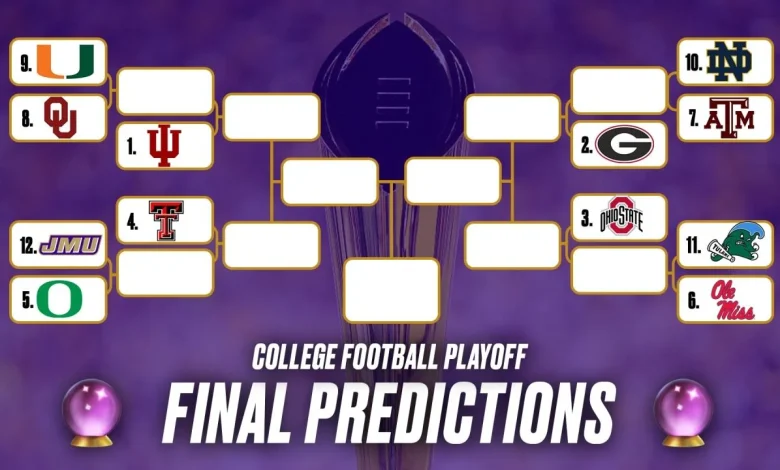 College Football Playoff rankings predictions: What the final CFP top 25, bracket could look like entering selection sunday