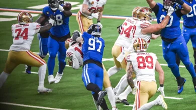 Colts' defense accepts accountability in Monday night loss to 49ers: 'We got dominated today'