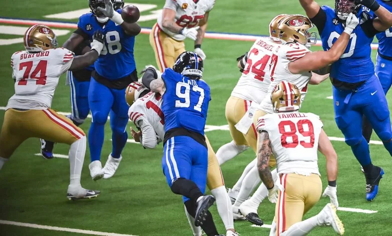 Colts' defense accepts accountability in Monday night loss to 49ers: 'We got dominated today'