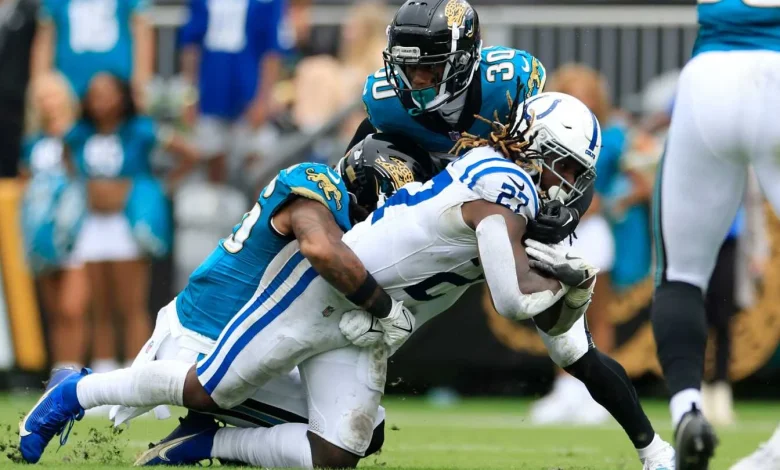 Colts look to break a long losing streak in Jacksonville