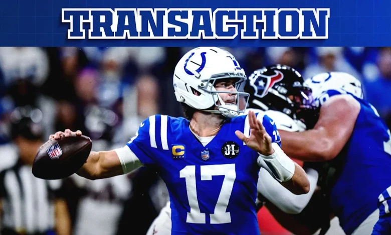 Colts place QB Daniel Jones, CB Chris Lammons on injured reserve