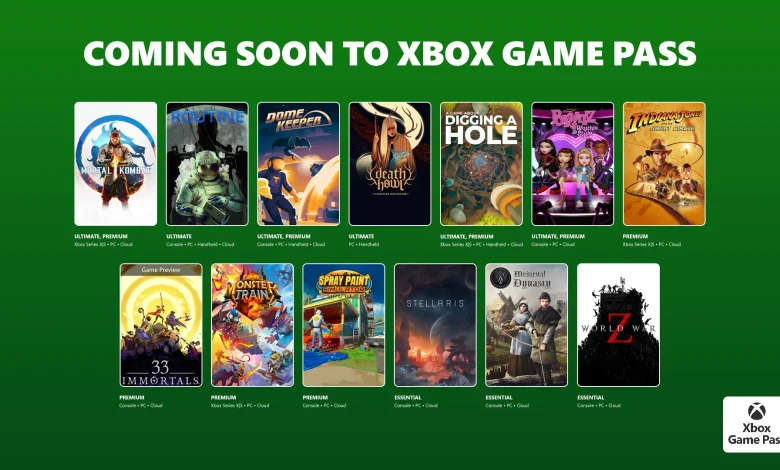 Coming to Xbox Game Pass: Mortal Kombat 1, Death Howl, Dome Keeper, Routine, and More