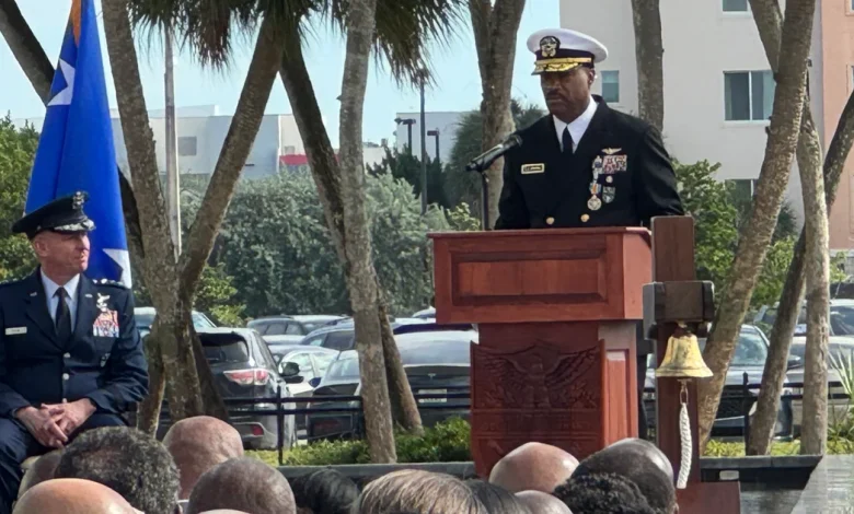 Commander overseeing U.S. forces in Caribbean relinquishes command early amid U.S. buildup near Venezuela