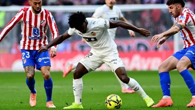 Con Giuliano, Julián, Nico González y Molina de arranque, el Atlético Madrid ya juega con el Valencia