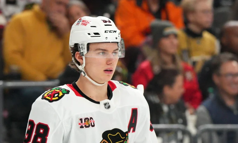 Connor Bedard injured in Blackhawks' loss to Blues: 'It's a freak accident'