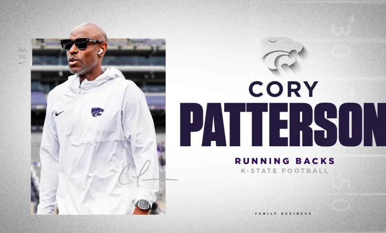 Cory Patterson to Serve as K-State’s Running Backs Coach