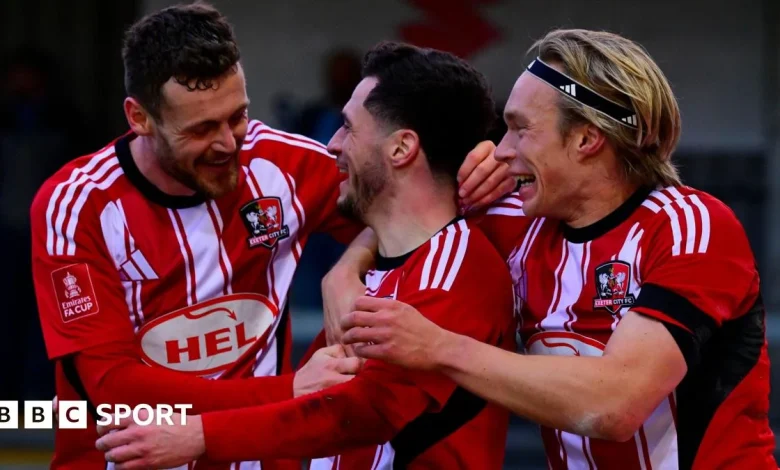 Could Man City FA Cup draw save Exeter City?