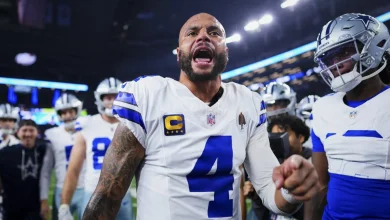 Cowboys convert two fourth downs, including a fake FG, for a 7-0 lead