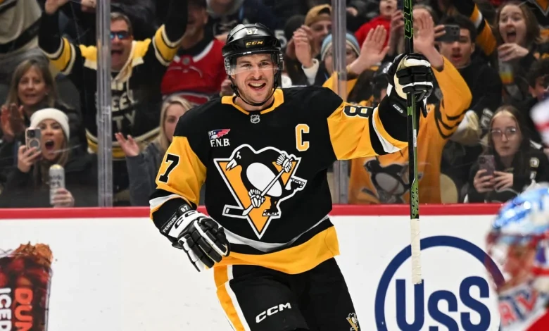 Crosby passes Lemieux for most points in Penguins history