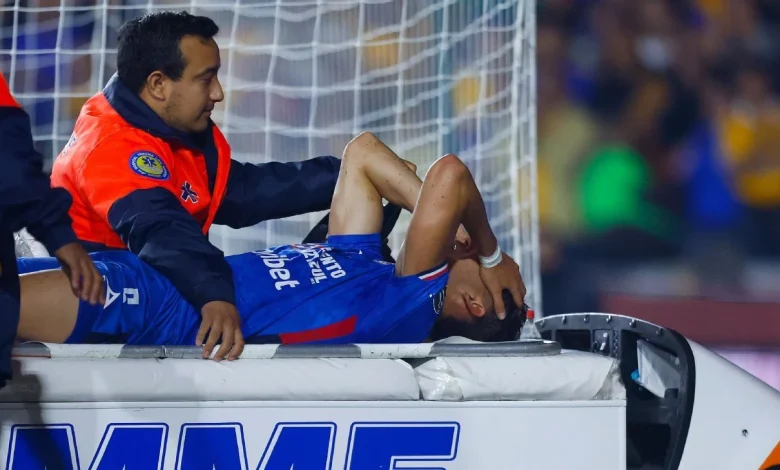 Cruz Azul: Jesús Orozco Chiquete sufre aparatosa lesión