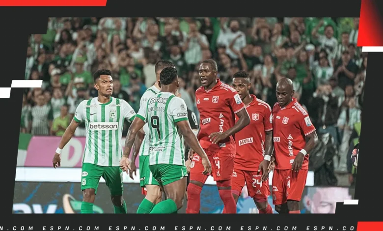 Cuándo juegan América de Cali vs. Atlético Nacional por Liga BetPlay 2025: equipo, fecha, hora y TV en vivo