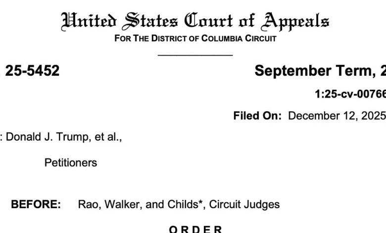 D.C. Circuit's Trump appointees again block Judge Boasberg's contempt inquiry