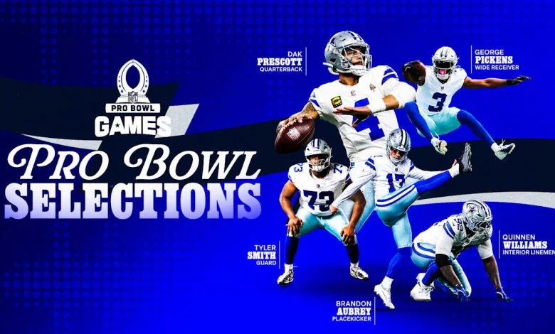 Dak, Pickens among 5 Cowboys Pro Bowlers