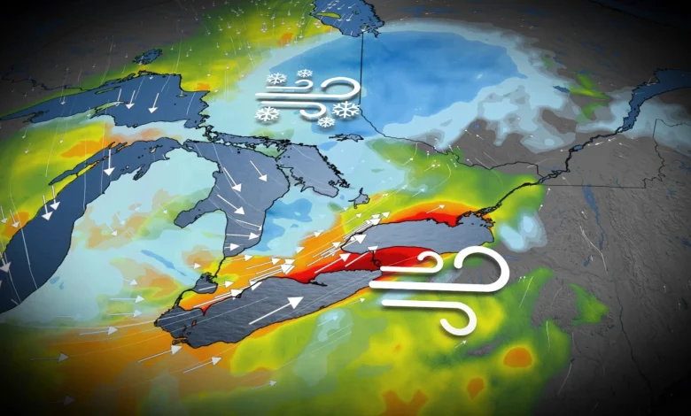 Damaging winds, snow squalls raise outage threat in Ontario