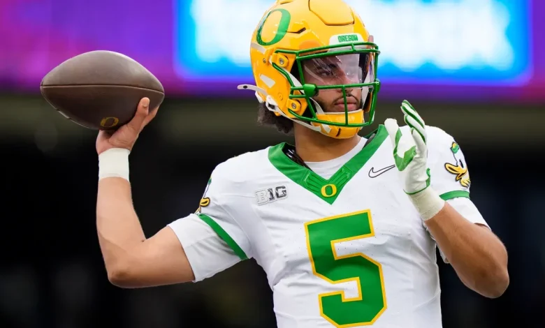 Dane Brugler mock draft has Raiders trade up to get franchise QB