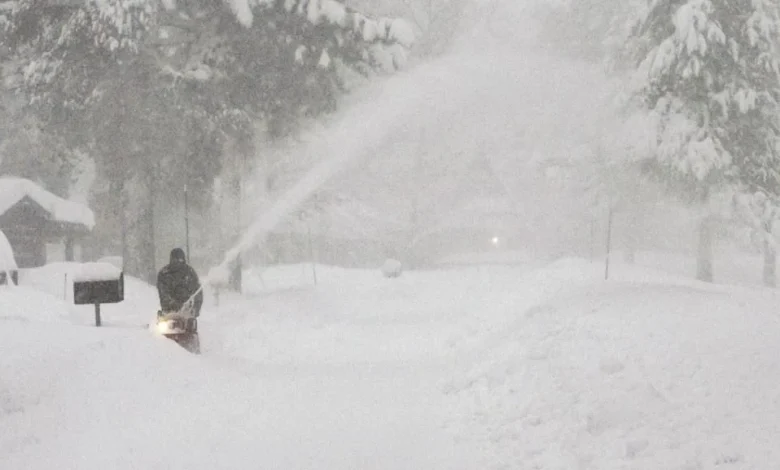 Dangerous drive across the region as winter blizzard continues
