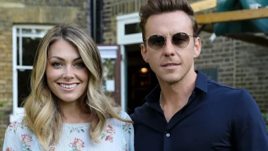 Danny Jones sends public message to wife Georgia as he returns to Australia - 10 months after family upheaval