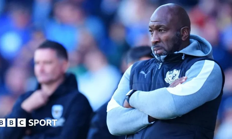 Darren Moore: Port Vale sack manager with club bottom of League One