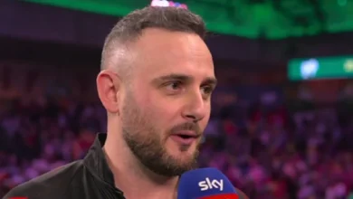 Darts LIVE: Cameron Menzies throws punches as Sky Sports star gets apology