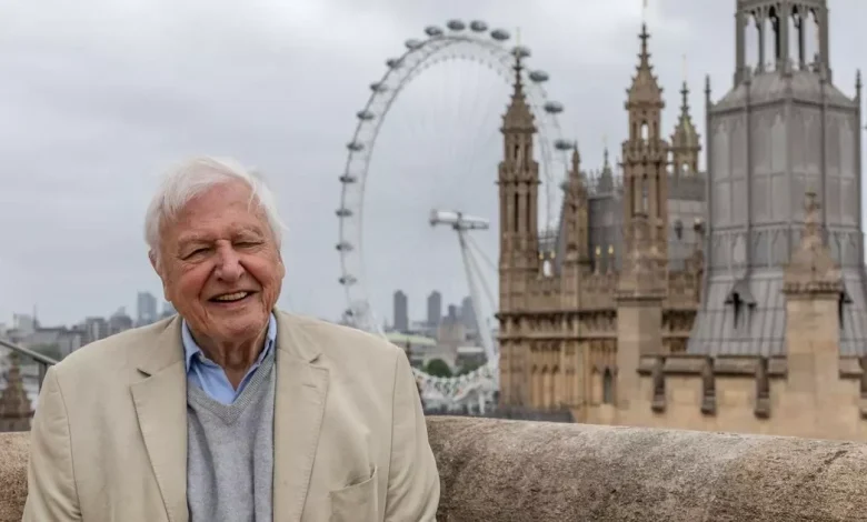 David Attenborough reveals new facts about London's wildlife including pigeons on the tube