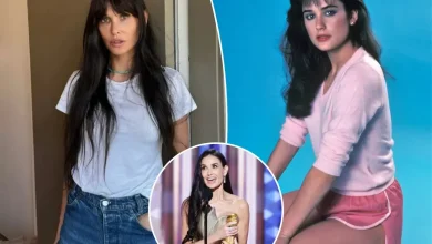Demi Moore makes powerful statement about aging after turning 63, winning first Golden Globe