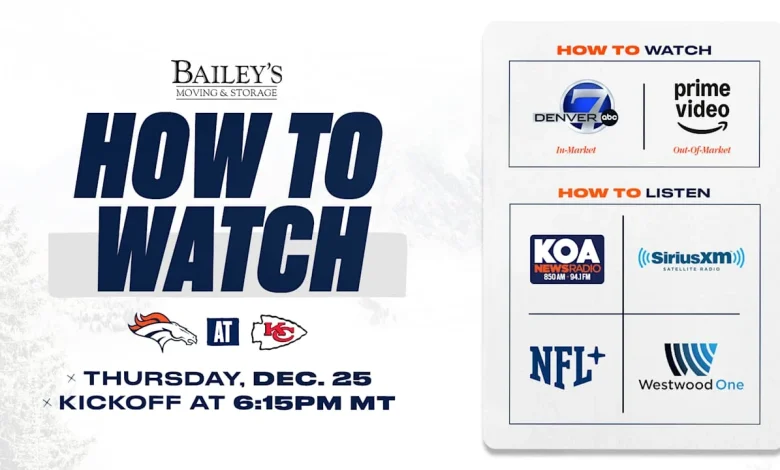 Denver Broncos at Kansas City Chiefs