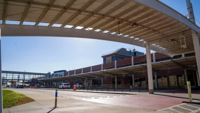 Des Moines airport reopens after Delta plane slides off runway