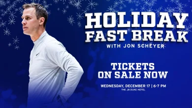 Details Announced for Holiday Edition of 'The Fast Break with Jon Scheyer'
