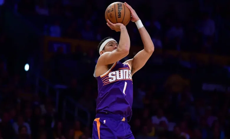 Devin Booker out remainder of Suns-Lakers game with groin injury