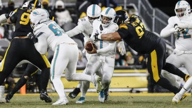 Dolphins’ Tua Tagovailoa reacts to losing starting job