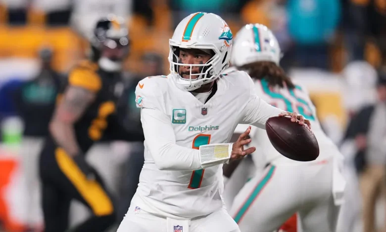 Dolphins vs. Steelers score, live updates: Jaylen Warren active, T.J. Watt out for Monday Night Football in Week 15