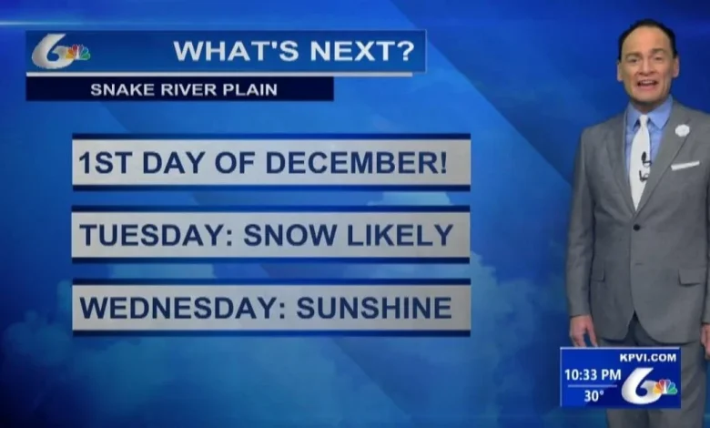 Doug Iverson's November 30th Forecast