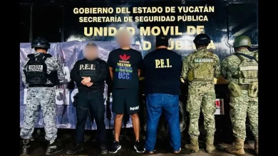 EN YUCATÁN: Capturan a quintanarroense buscado por doble homicidio en Jalisco
