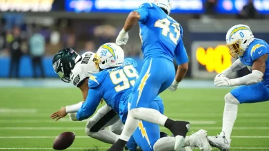 Eagles’ Jalen Hurts charged with interception, lost fumble on wild triple-turnover play