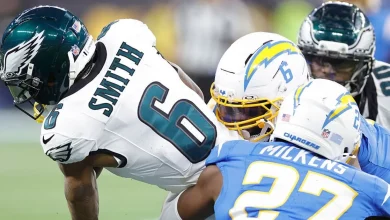 Eagles vs. Chargers live score and updates: Cameron Dicker FG gives Los Angeles 22-19 lead in overtime