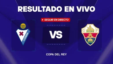 Eibar vs Elche: Resultado EN VIVO, minuto a minuto y goles de la Copa del Rey