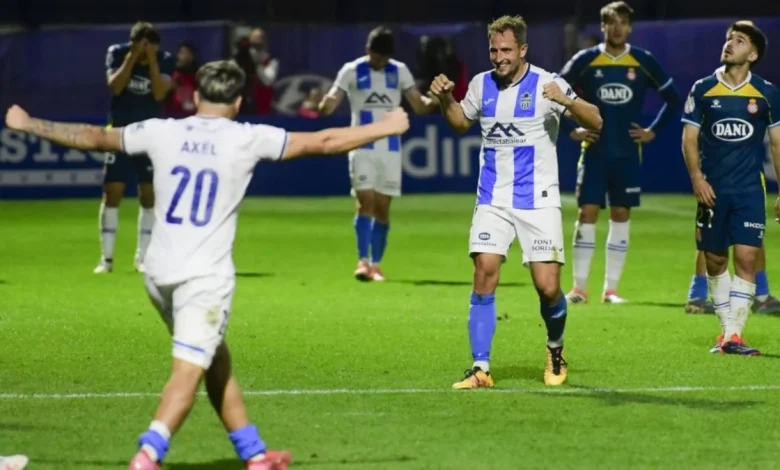 El Atlético Baleares apea al Espanyol de la Copa del Rey